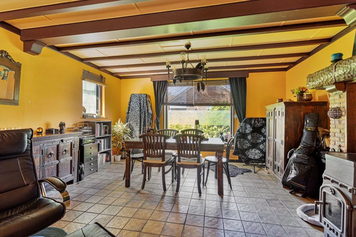 Interieur voor de verbouwing